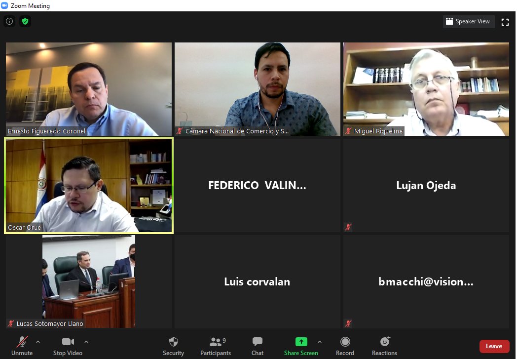 Reunión con Viceministro de la SET para promover el uso de firma digital