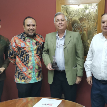 La CNCSP recibió a Misión Diplomática de Indonesia